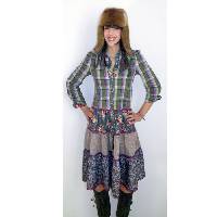 Robe Chemise Natalia Purple