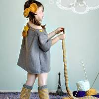 Robe Pull en m�rinos �cologique
