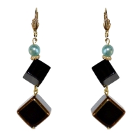 Boucles d'oreilles Cubes Art Déco Boucles d'oreilles Cubes Art Déco