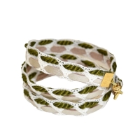 Bracelet R�tro Platine kaki