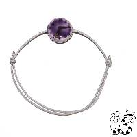 Bracelet en c�ramique Horloge � l'Or