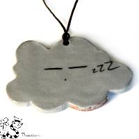 Collier Nuage gris Humeur