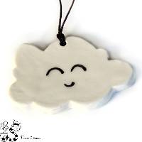 Collier Nuage blanc Humeur