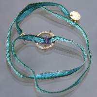 Bracelet Feel'in colors or am�thyste-ray� bleu