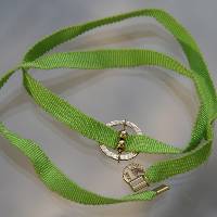 Bracelet Feel'in colors or boule-vert anis