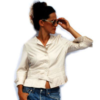 Veste Elsa T Cr�me