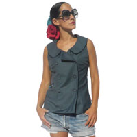 Gilet Emily M Navy