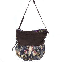 Sac Bourse Gousset Brown