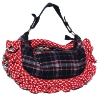 Sac � main Musette Navy Coeur