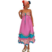 Robe Longue Iris Multi
