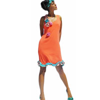 Robe Bouton D'or Multi