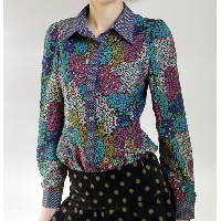 Chemise V�ronika Navy