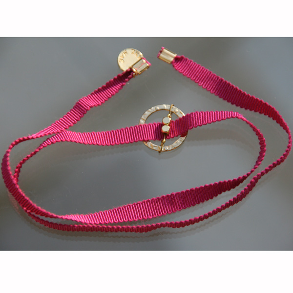 Bracelet Feel'in colors or carré-fuchsia Bracelet Feel'in colors or carré-fuchsia