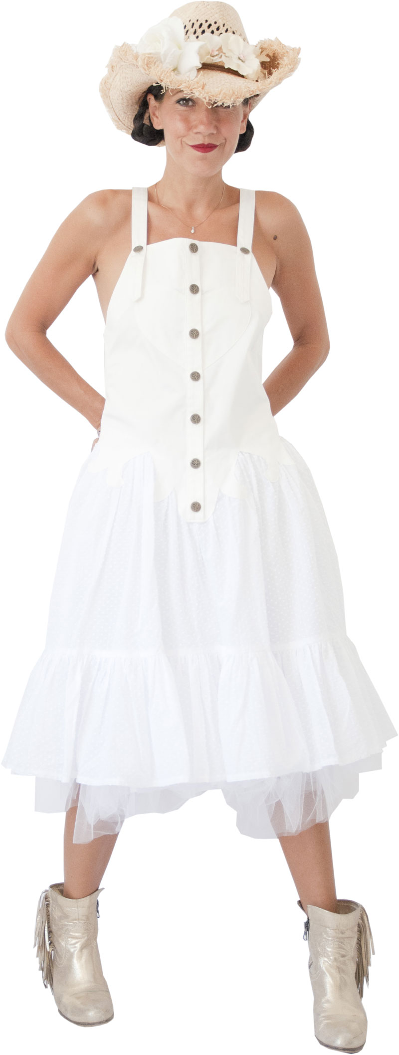 Robe Apache White Collection Lilisko Robe Apache White Collection Lilisko