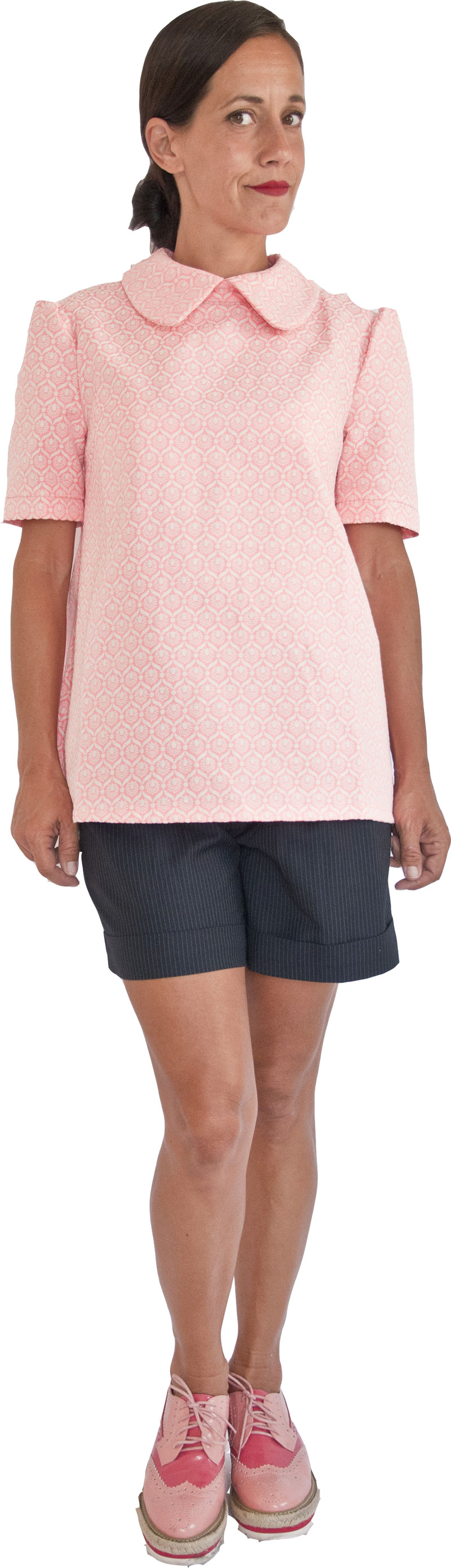 Top Claudine Pink Collection Jolie Madame Top Claudine Pink Collection Jolie Madame
