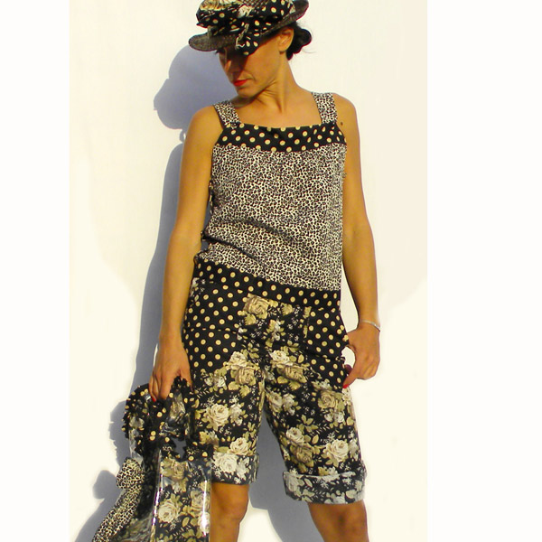 Salopette Frenchy Short Black Salopette Frenchy Short Black