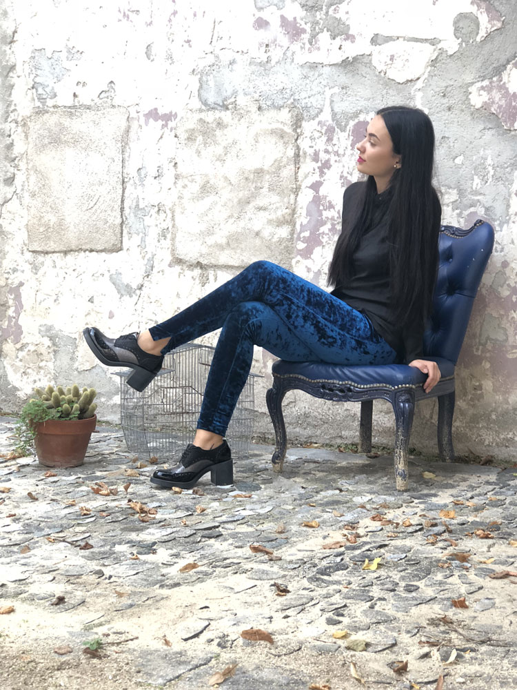 Legging Ana Navy - Collection Tulle