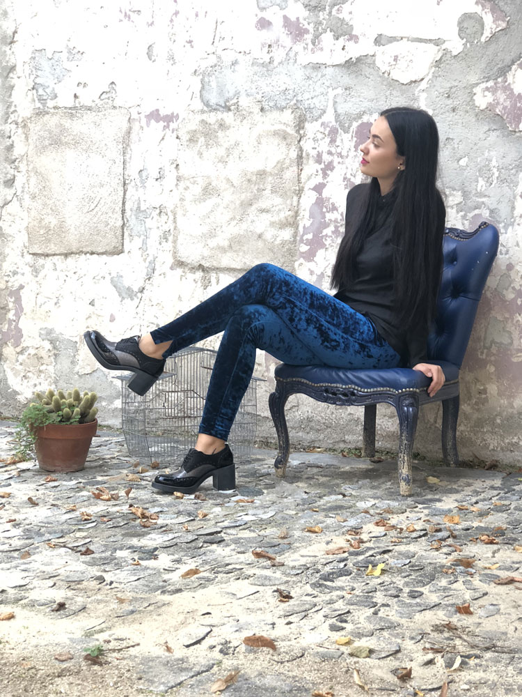 Legging Ana Navy - Collection Tulle Legging Ana Navy - Collection Tulle