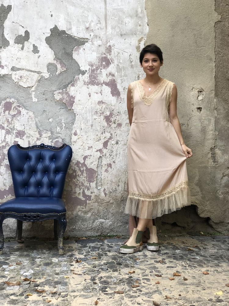 Robe longue Nuisette Coco Nude - Collection Tulle Robe longue Nuisette Coco Nude - Collection Tulle
