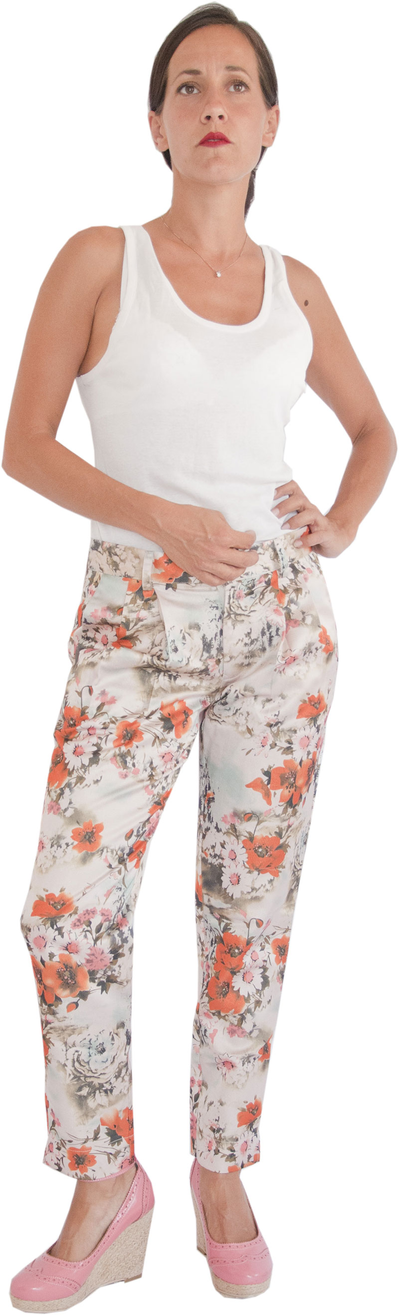 Pantalon Rita Coquelicot Collection Jolie Madame Pantalon Rita Coquelicot Collection Jolie Madame