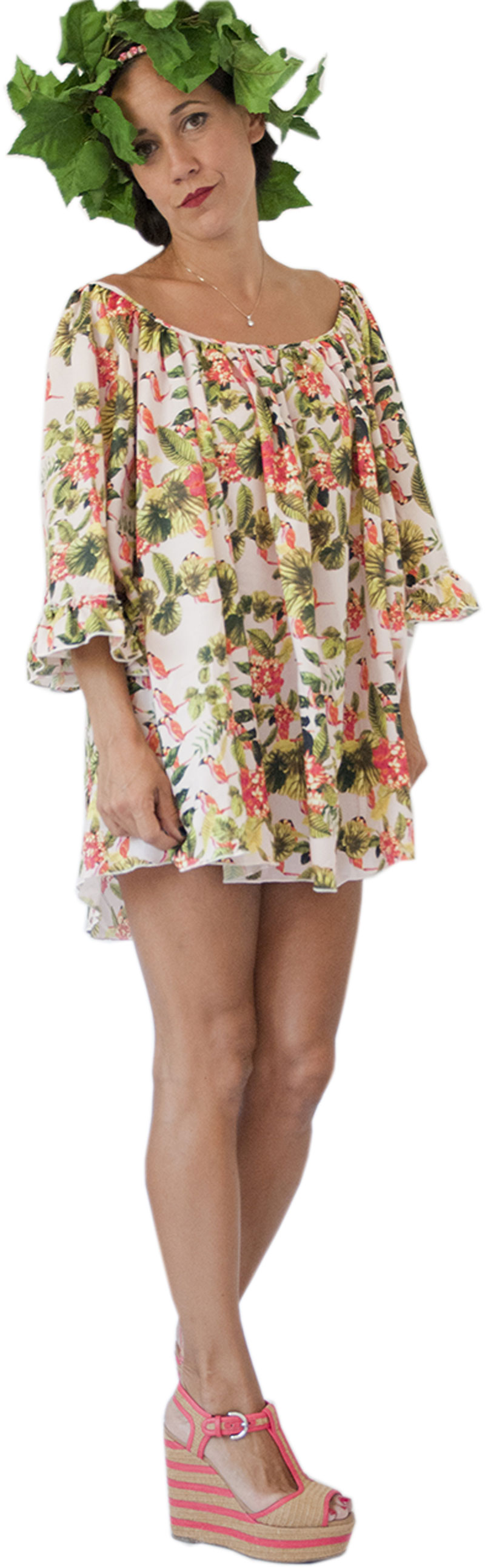 Blouse Yoko Ono Jungle Collection Hippy Chic Blouse Yoko Ono Jungle Collection Hippy Chic